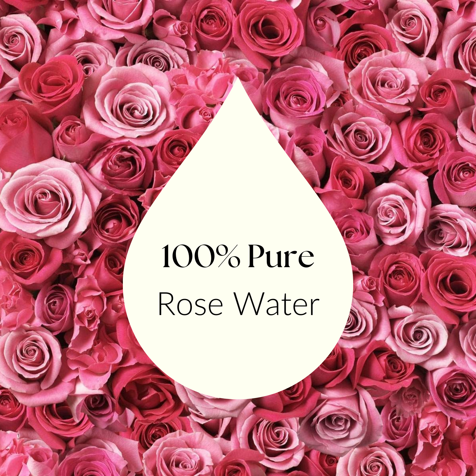 Rose water product, ideal for a natural skincare routine