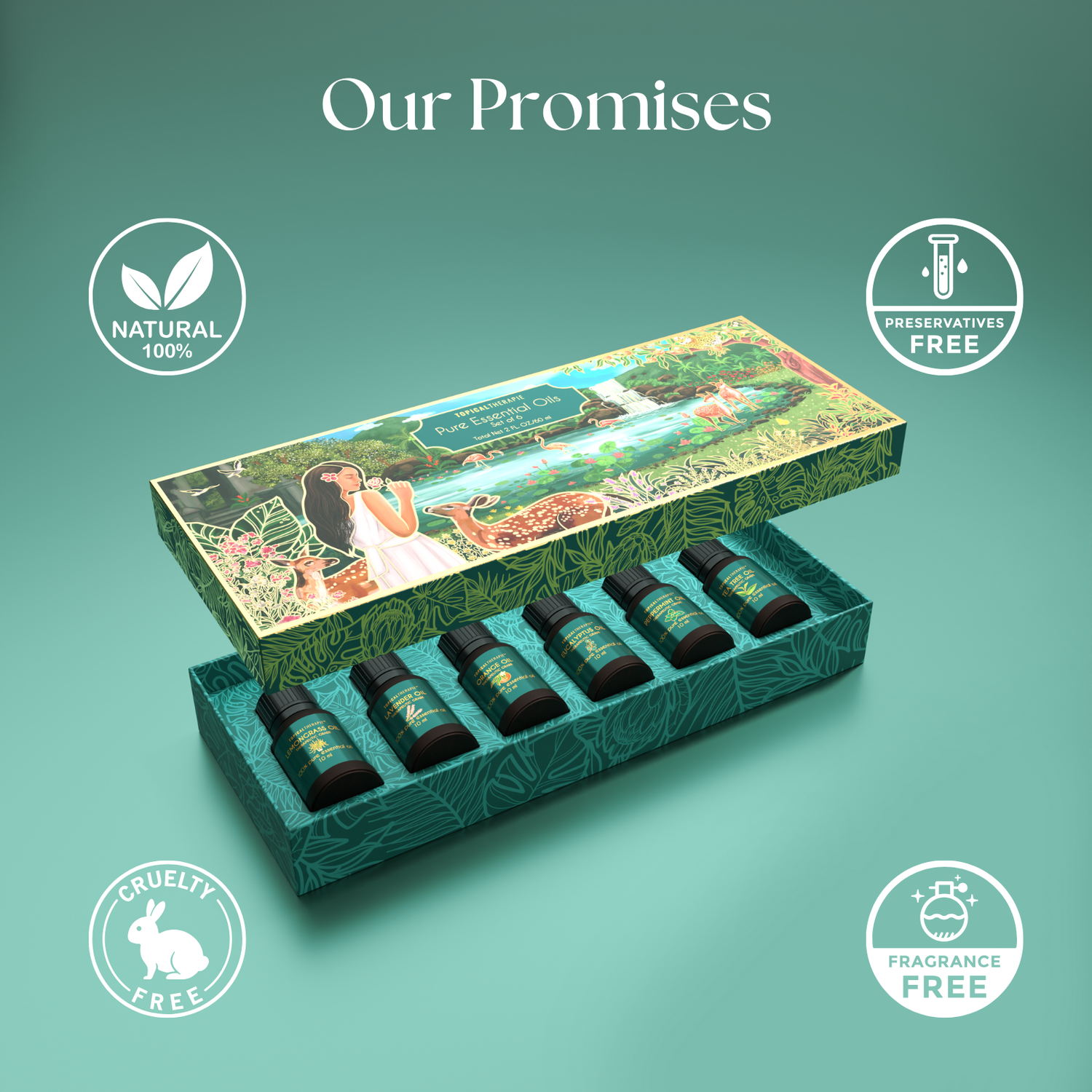 Magical Forest - Aromatherapy Gift Set - 6 Singles